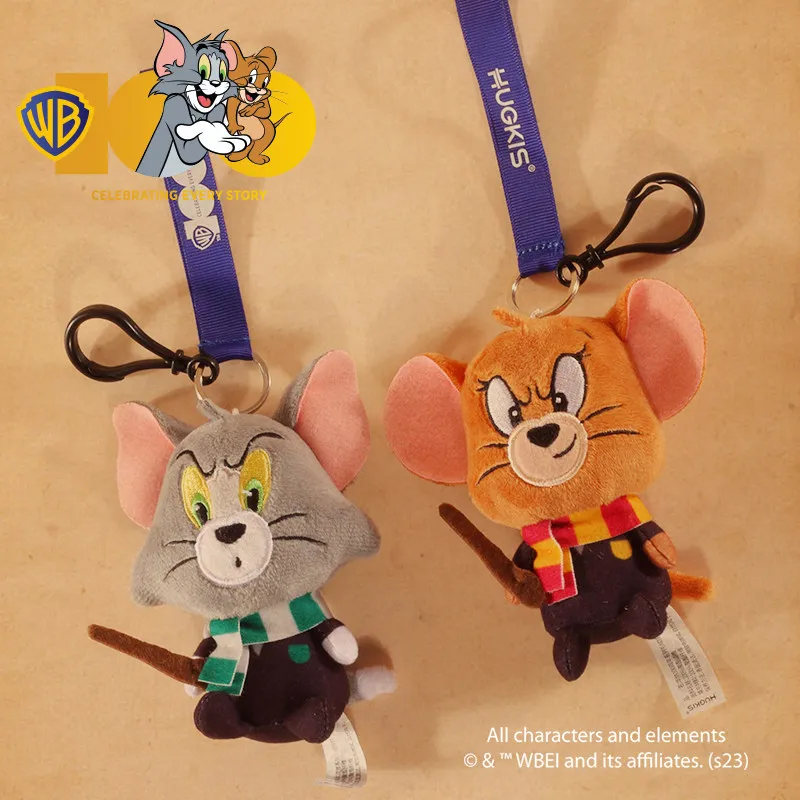 HUGKIS توم كات ألعاب من نسيج مخملي عالم السحرة زي الماوس والقط الذكرى الحيوانات المحشوة هاري بوتر تحت عنوان الدمى الناعمة