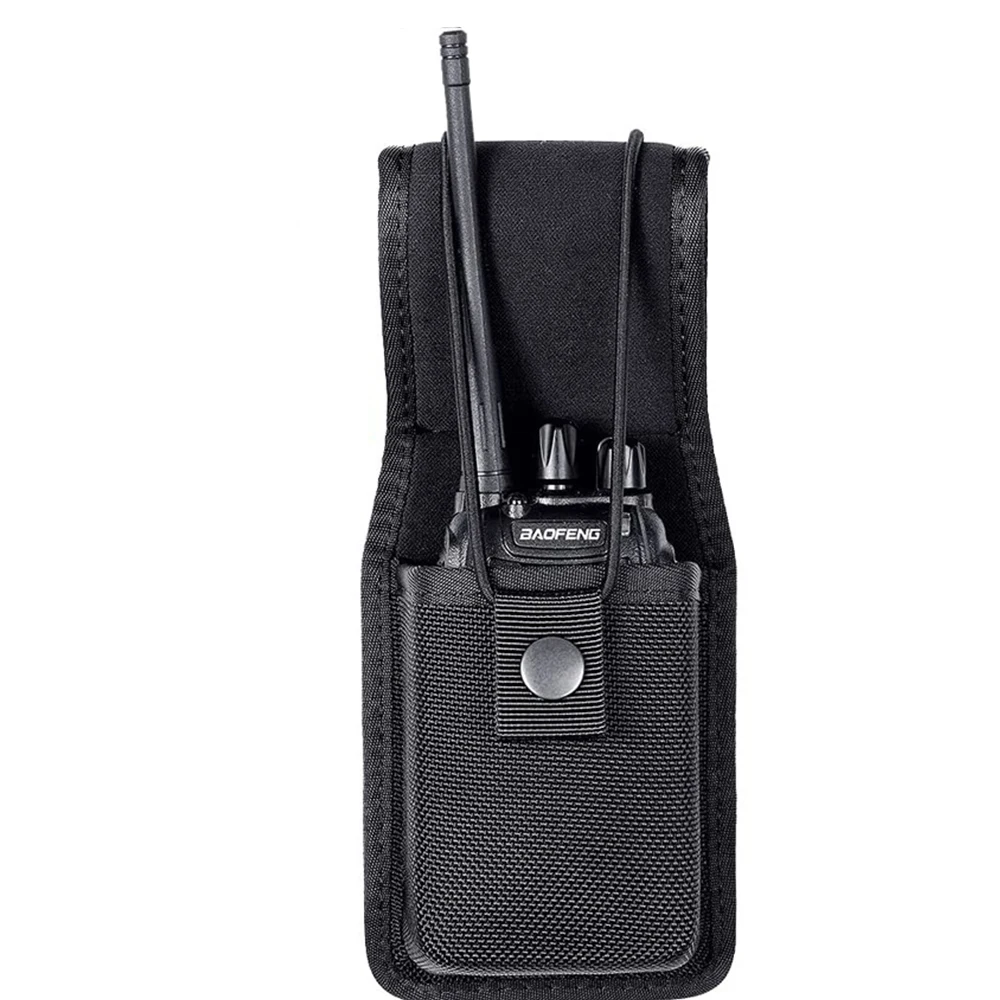 

Tactical Walkie Talkie Pouch Tool Storage Utility Waist Pack Belt Walkie Talkie Bag