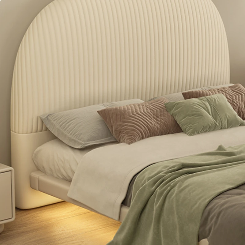 Cama de madeira maciça infantil com borda nivelada para meninas, mobília de cama, estilo americano, quarto de criança, original, QF50TC