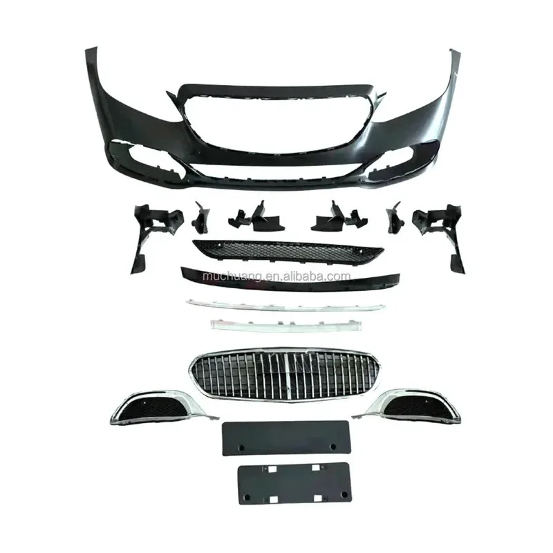

Body Modification Upgr Kit Front Rear Bumper For 2015 E-Class E260L W212 Upgr W223