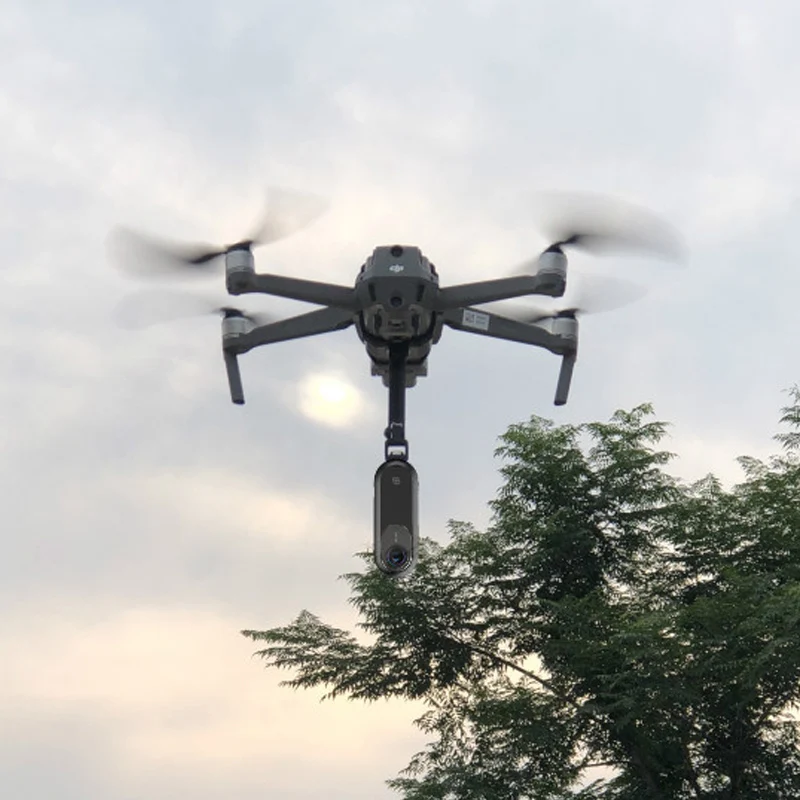 Панорамная спортивная камера Gopro с вращением 360 градусов, VR держатель, подвесной кронштейн, фиксированный зажим, адаптер для DJI Mavic 2 Pro/Zoom