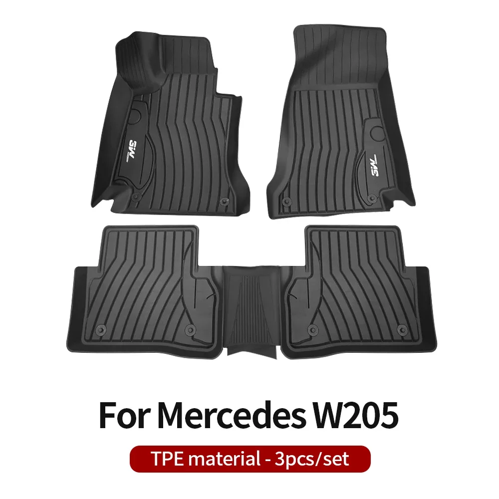 TPE vloermat voor Mercedes w176 w177 w246 w247 w205 w206 w213 w117 w118 w218 w219 x156 x157 x247 x253 w166 w167 x167 accessoires