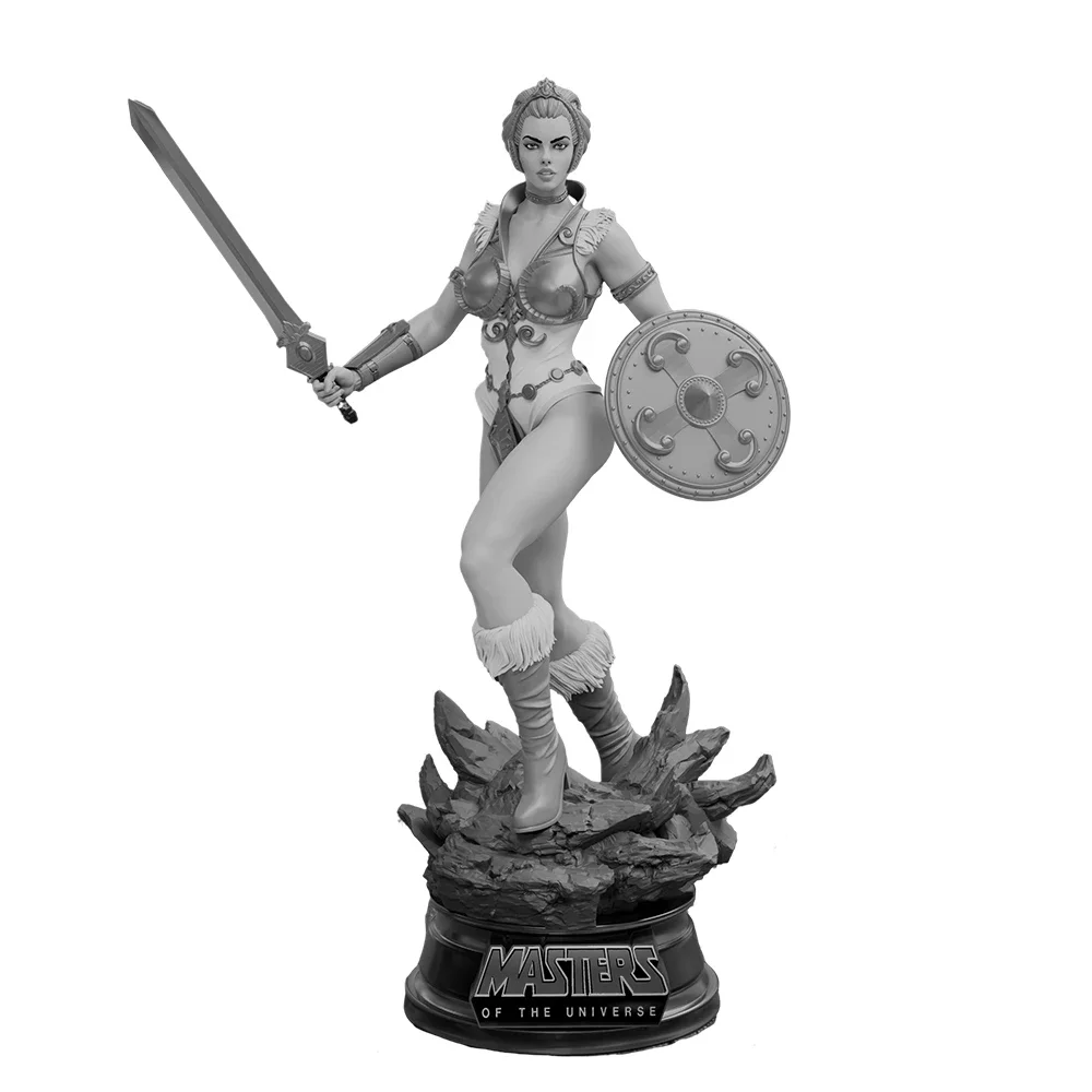 Teela Miniature Figure Anime Figure 1:24 Resin Model Kit Unpainted Plastic Model Kit A456