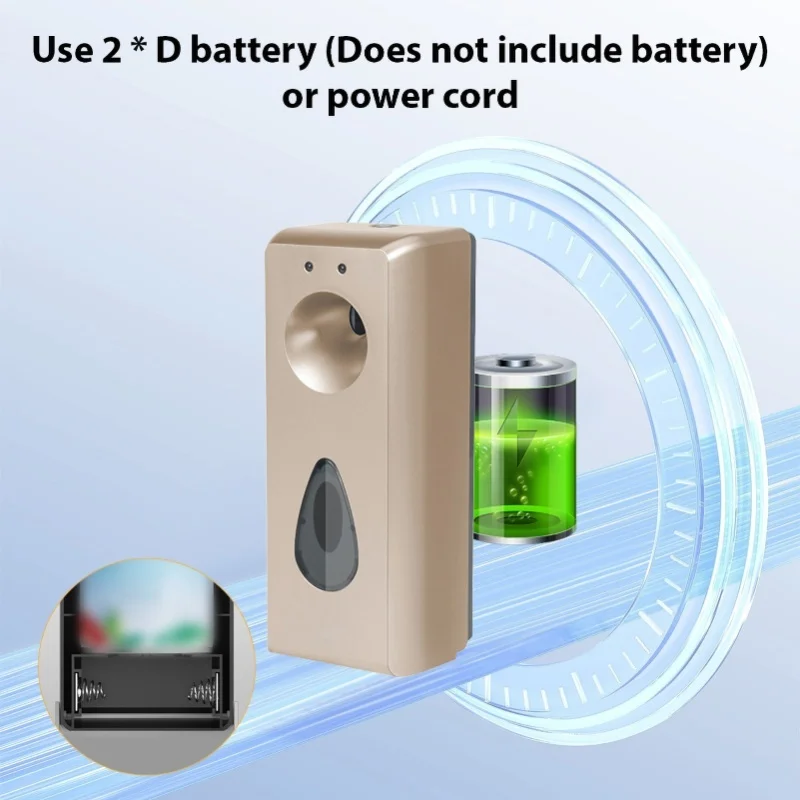 300ml Automatic Scent Air Freshener Dispenser Spray Wall Mount Standing for Bathroom Hotel Office Commercial