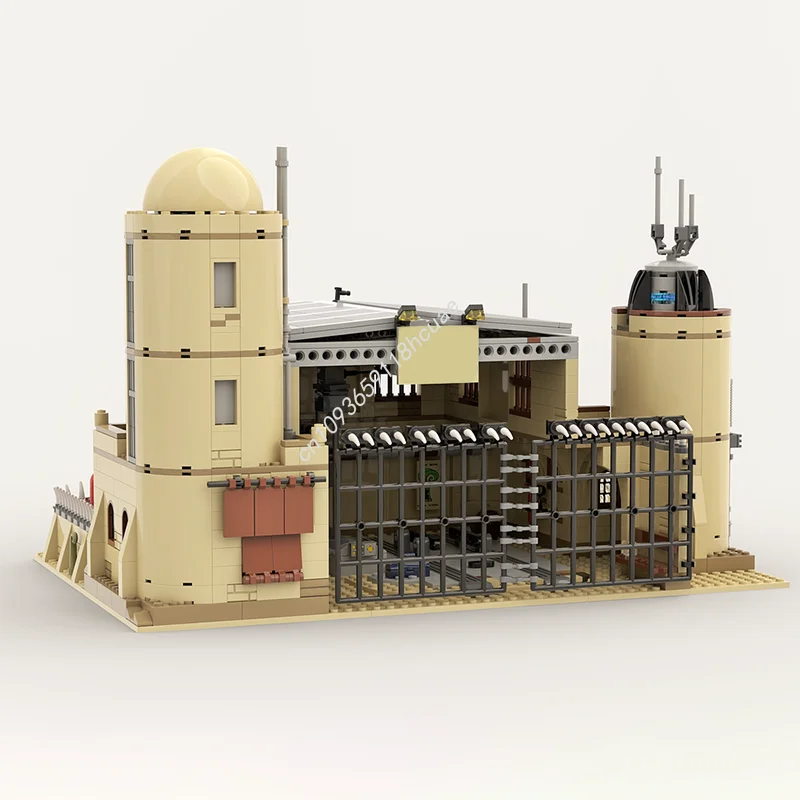1441 قطعة MOC ستار معركة Mos Eisley ورشة عمل Landspeeder نموذج الفيلم الشهير اللبنات التراص الطوب ألعاب إبداعية هدية طفل