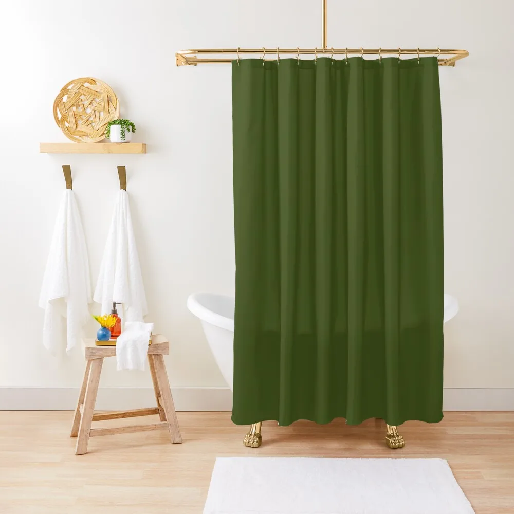 

Dark Olive Green - Lowest Price On Site Shower Curtain Bathroom And Shower Shower Set Curtain