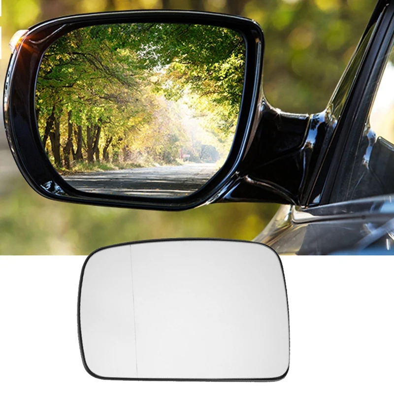 LR017067 LR017070 Car Heated Mirror Glass With Backing Plate For Land Rover Discovery 3 Freelander 2 Range Rover Sport