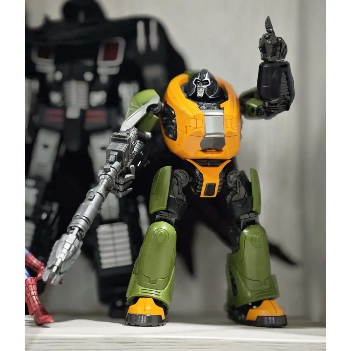 

In Stock Transformation Toys Oversized GS-01 GS01 Brawn Resolute Defender Alloy Version Action Figures Autobot Collection Anime