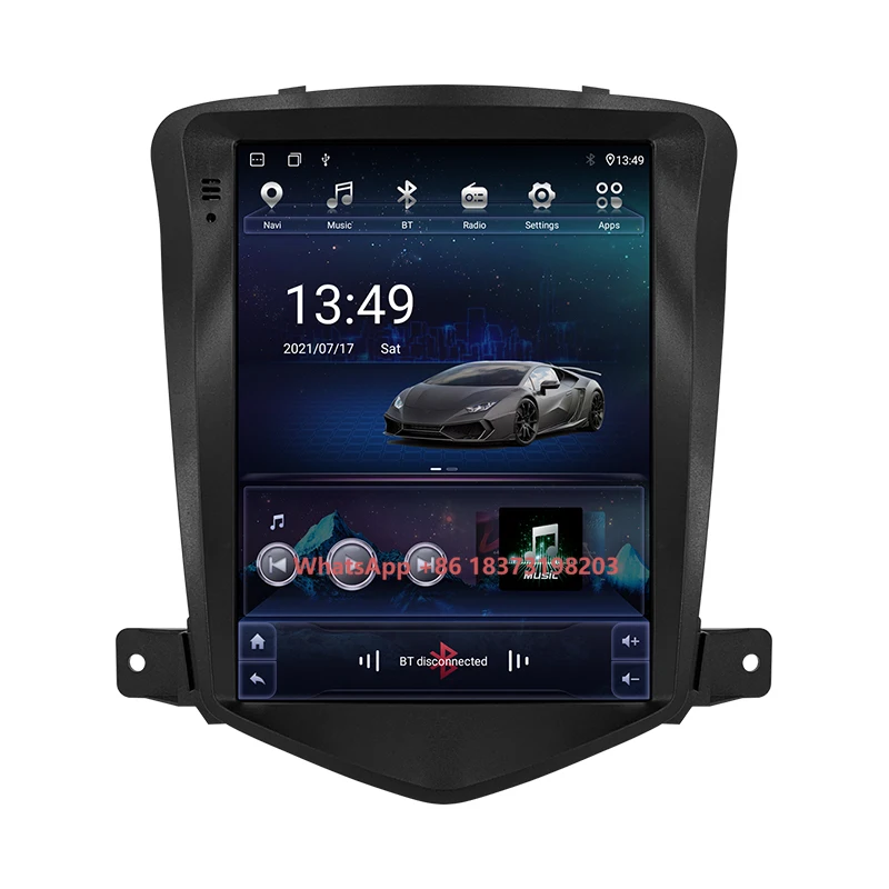 

Car Android 12 Radio Player for Chevrolet Cruze J300 2008-2014 Multimedia Video GPS Navigation for Style Vertical Screen
