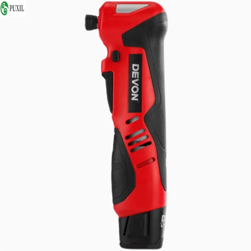 12V Lithium Battery Rechargeable Angular Impact Screwdriver Electric Wrench 90° Rechargeable Impact Wrench Auto Repair Wrench