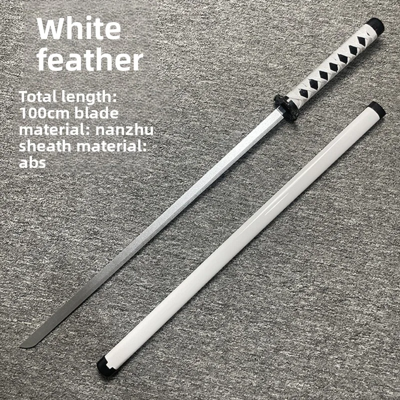 Épée d'entraînement Katana en bambou, 100cm/33,37 pouces, formation avec gaine, modèle de Cosplay, accessoires, périphériques de jeu, affichage, jouets cadeaux pour petit ami