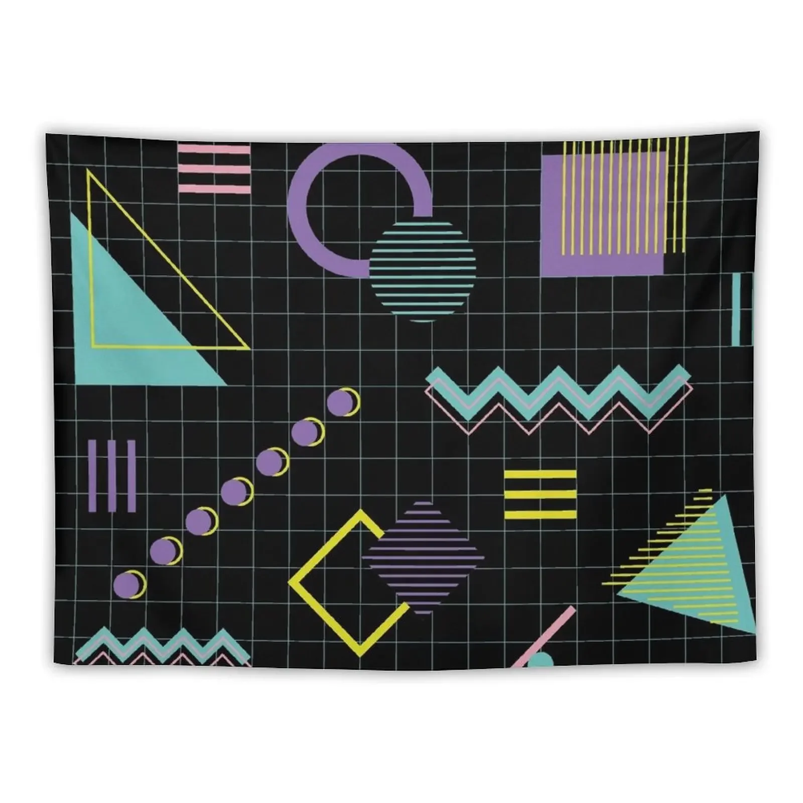 

Memphis pattern 4 - Retro 80s / 90s Tapestry Home And Comfort Decor Bedrooms Decor Tapestry