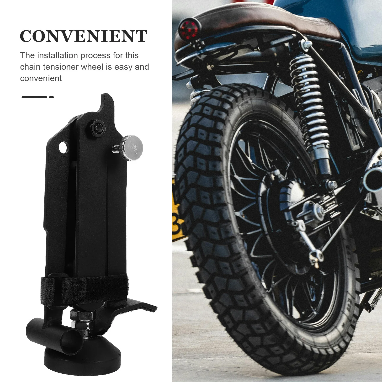 

Sturdy Motorcycle Rear Stand Adjustable Height Lifting Support for Various Models Maintenance Tool Motorcycle Wheel Stand