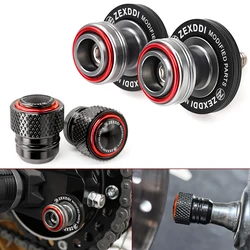 For Aprilia Tuareg660 Tuono 660/1100 RS 660 50 125 150 RSV/4 1000 Motorcycle Swingarm Spools Slider Stand Screws Tire valve caps
