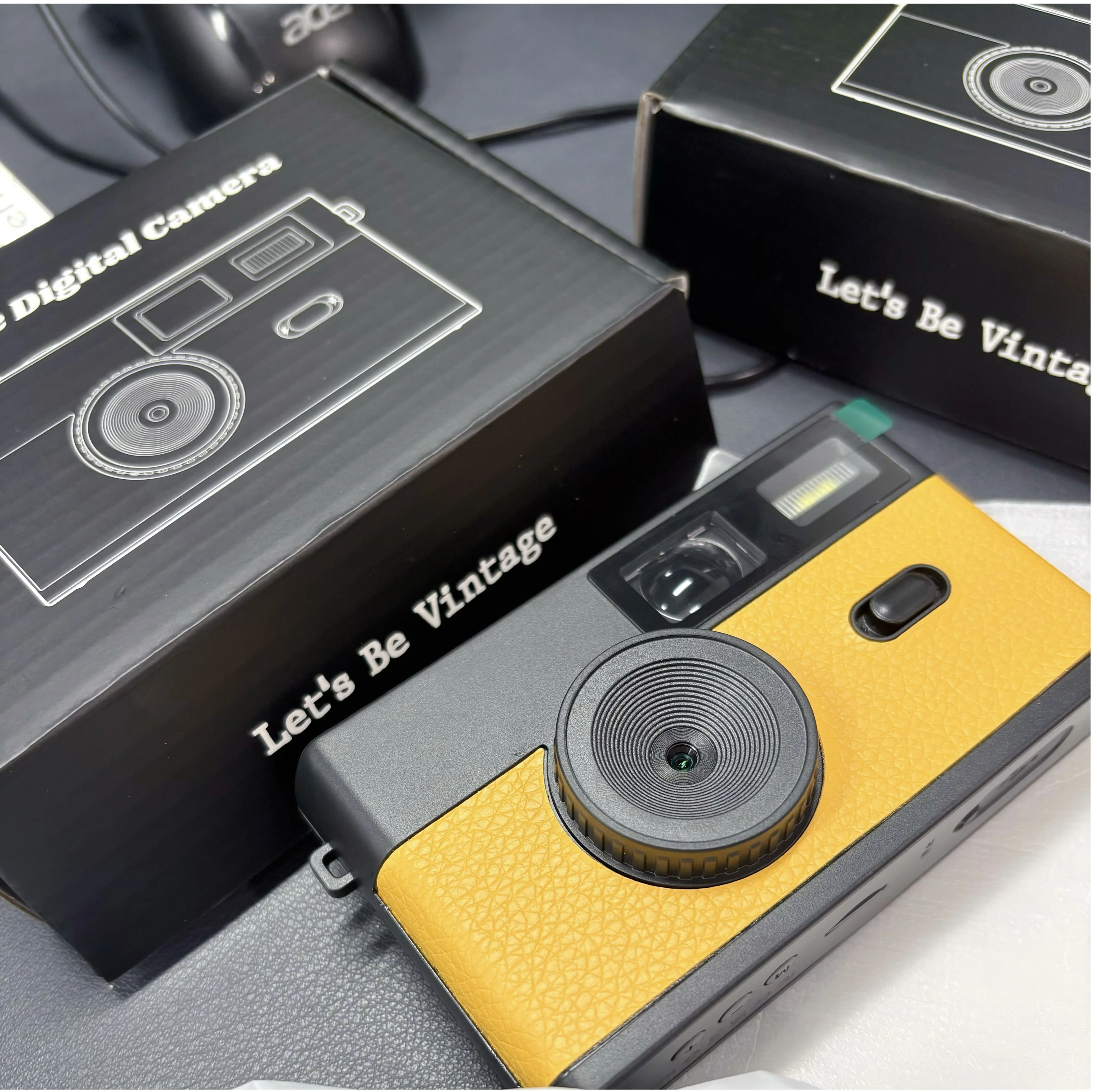 8MP Effective Pixel Screenless Digital Cameras Camping Snap Retro Digital Cameras3 Mode Filter With Photo LED Flash 1080P HD