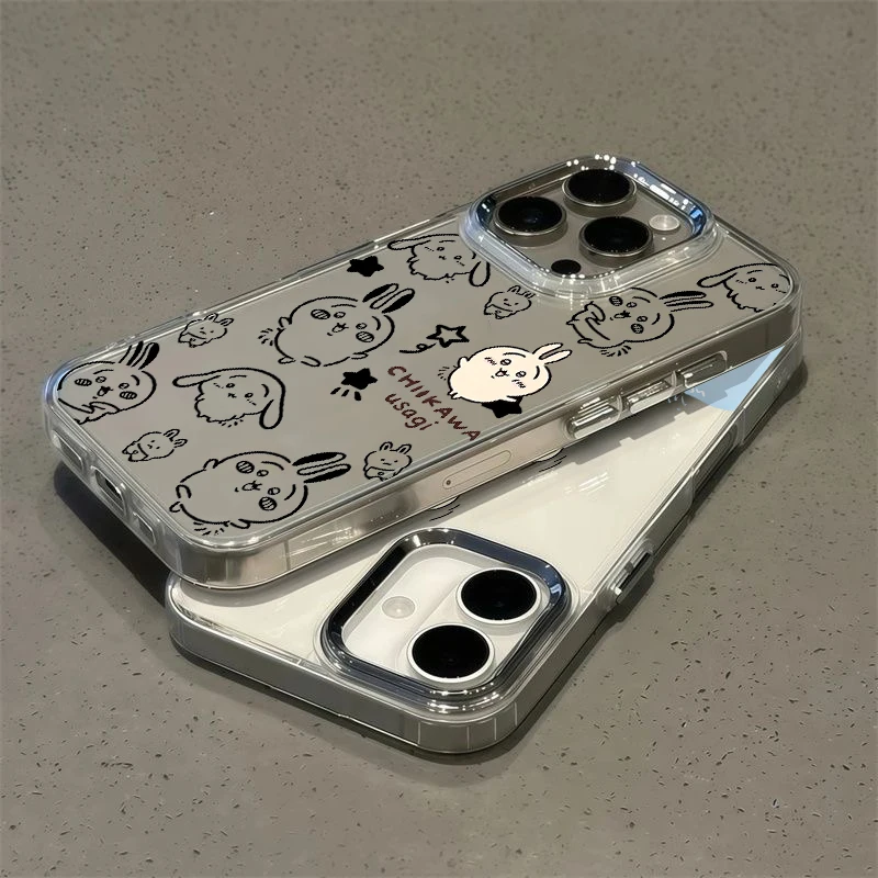 Cute C-Chiikawa Phone Case for Samsung Galaxy A57 A56 A36 A26 A06 A55 A35 A16 A54 A34 A25 A24 A15 A14 A05S A05 A73 A53 A33 4G 5G