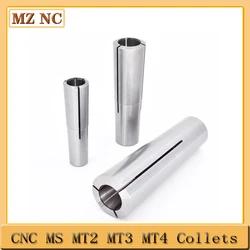 1PCS MT2 MT3 MT4 spannzange D3 4 5 6 8 10 12 14 16 18 20mm morse kegel kegel frühling collet gewinde M10 M12 M16 klemme werkzeug