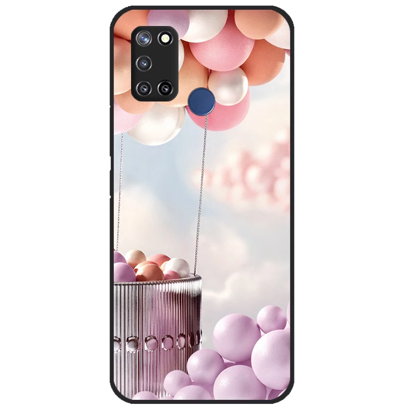 For OPPO Realme 7i Case Sunset Soft Silicon TPU Back Cover For OPPO Realme 7i 7 i RMX2103 Phone Cases Fundas Realme7i Bumper 6.5