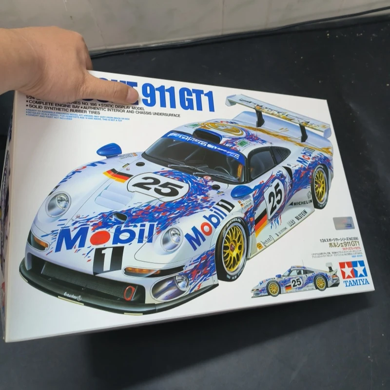 

Комплект сборной модели 1/24. Tamiya 1/24. Весы 1/24 Porschee 911 GT1. Семейный комплект. Статическая модель автомобиля. Модельные автомобильные комплекты build 1 24