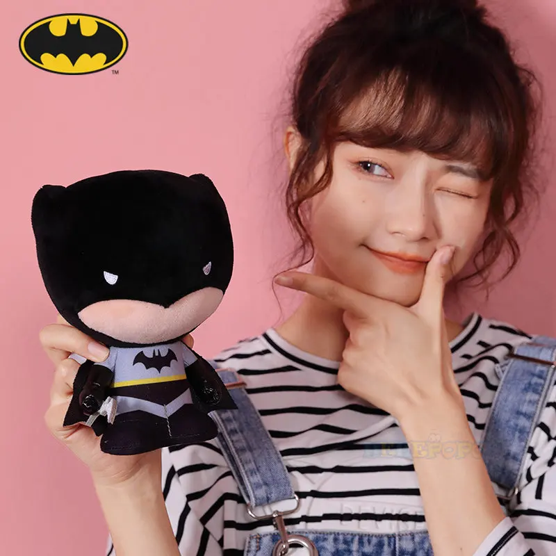 7/10 Inch Original Batman Plush Toy DC Comics Justice League Figure Toy Cartoon Movie Anime Plushies Stuffed Doll Toys Gift