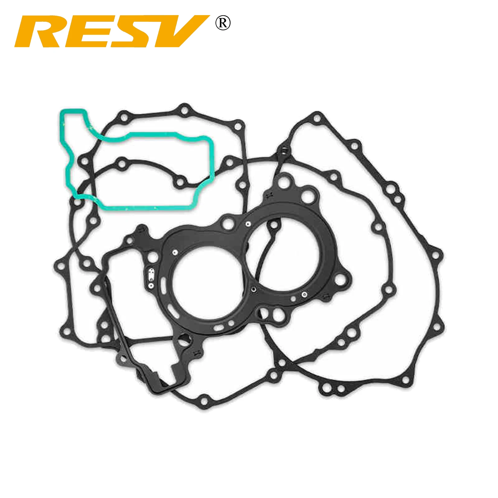 RESV for Loncin LX500 KE500 Voge 500r 500ds 500ac 525r Seal Gasket Crankcase Alternator Clutch Oil Pan Cylinder Head Gasket Kit