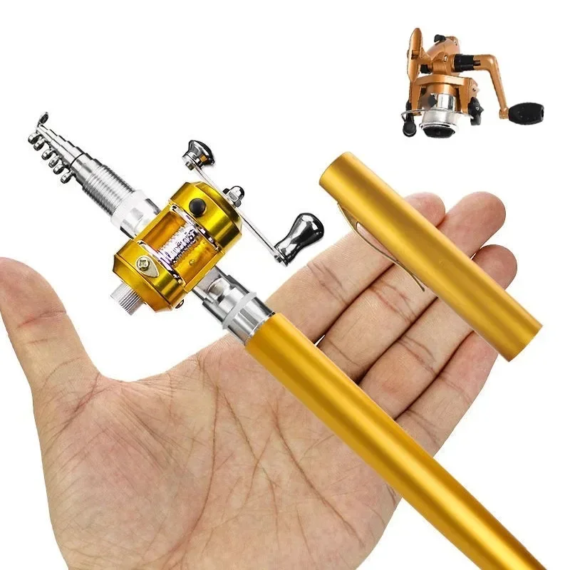 20cm Portable Pocket Telescopic Mini Fishing Pole Pen Shape Folded Fishing Rod with Reel Wheel Portable Mini Fishing Rod - AliExpress 18 20cm Portable Pocket Telescopic Mini Fishing Pole Pen Shape Folded Fishing Rod with Reel Wheel Portable Mini Fishing Rod - AliExpress 18
