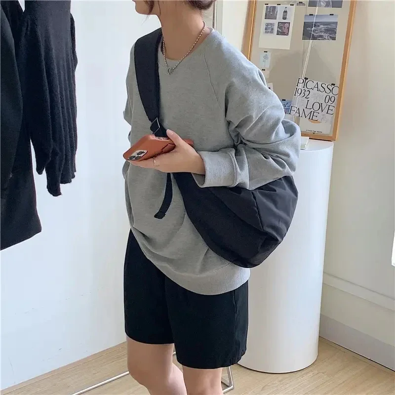 2024 New Fashion Summer Large Capacity Casual Nylon Women Shoulder Bag Korean Style Hobos Bag Youth Crossbody Shoulder Bag