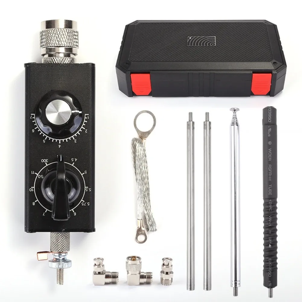 Shortwave for qrp for antenna for 1.8MHz 30MHz with Build and Manual Tuning for Use in Wilderness and for urban Environments