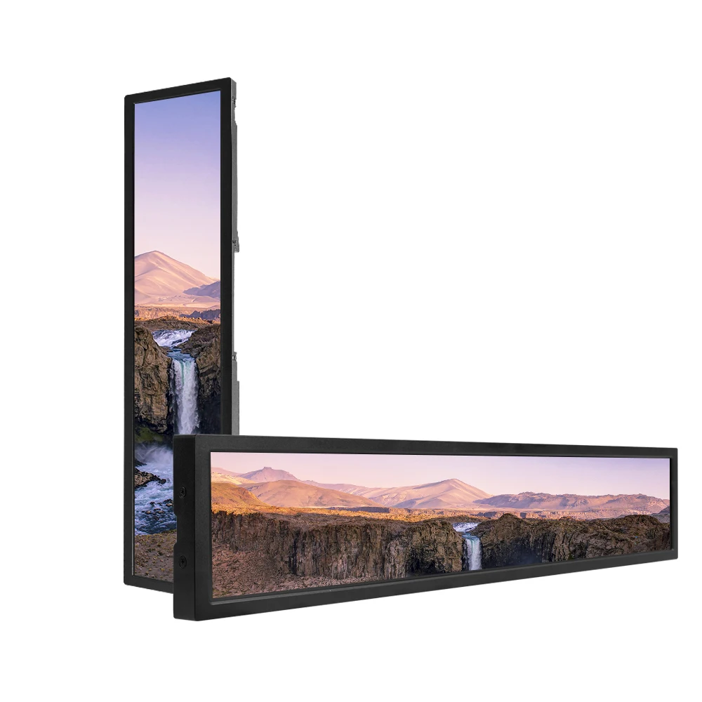 Bar LCD Display Digital Shelf Display Advertising Screen for Retail Store Indoor Outdoor