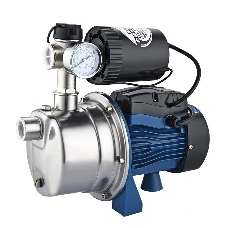 

304 Stainless Steel Household Pump Automatic Booster Pump Self-Priming Jet Pump Intelligent Pump Pressurized Clean Water Pump