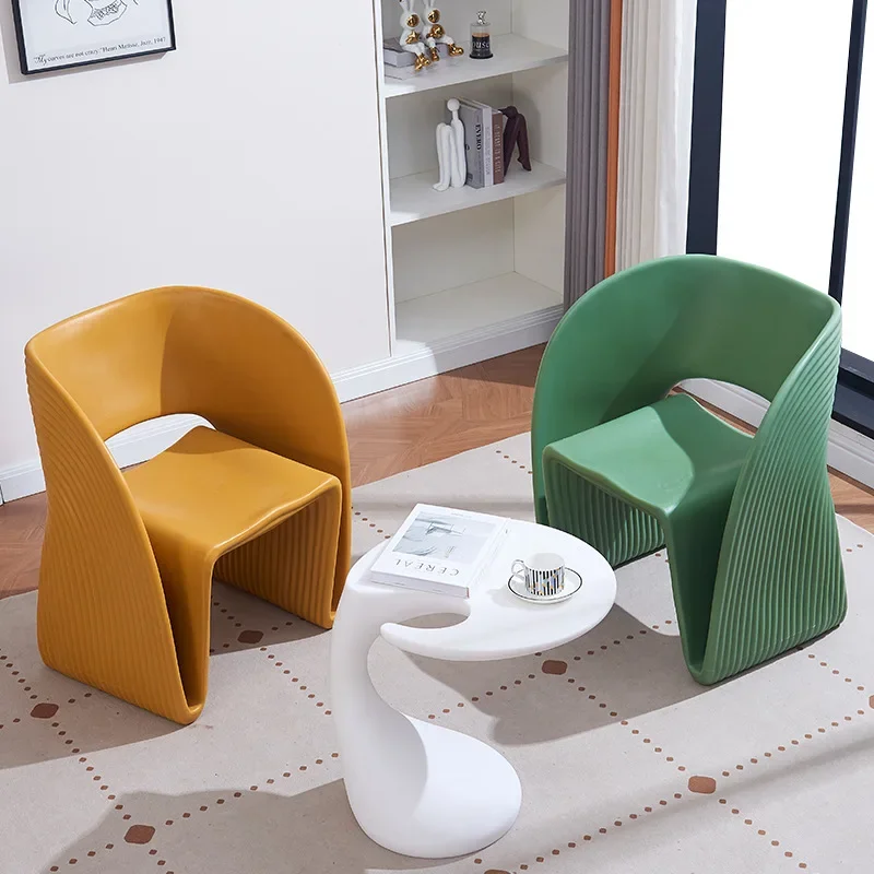 Nordic ins designer single sofa chair Internet celebrity outdoor leisure chair Home simple living room