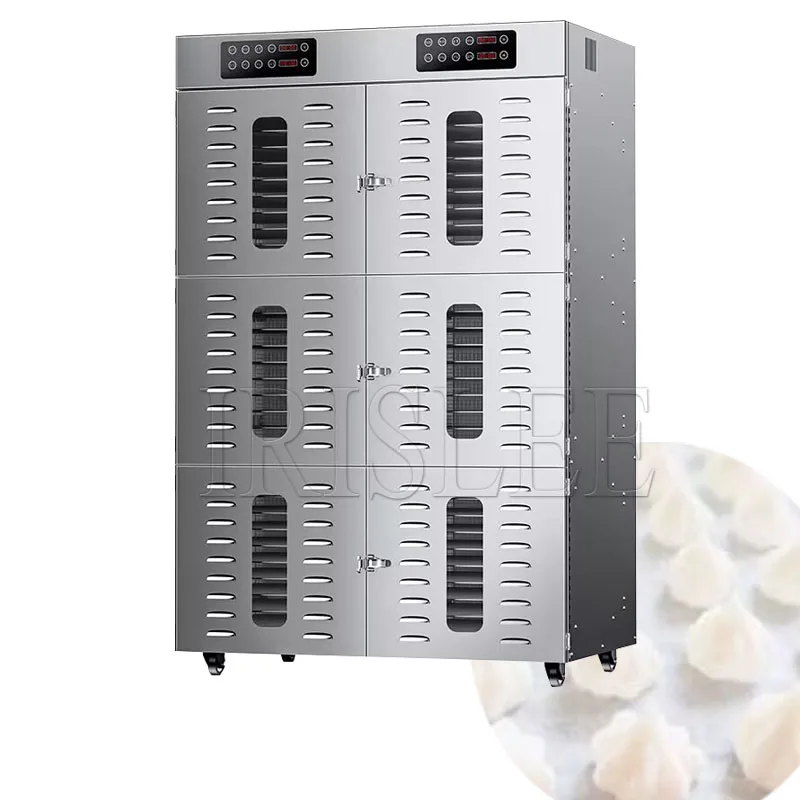 Food Dehydration Dryer Dried Fruit Machine Household And Commercial Smart Touch 90 Layer Capacity Visual Door Dehydrator