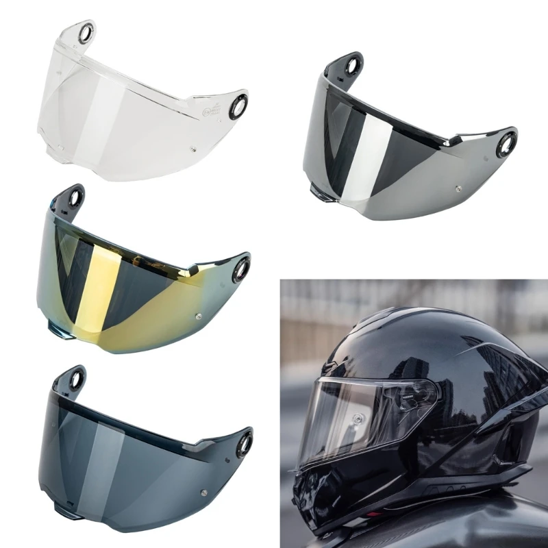 

0XXD Weatherproof Helmet Visors Accessories Optimized for Motorcycle Riding Comfort