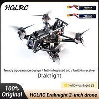 HGLRC Draknight 2-inch Toothpick V Version Fpv Drone with Caddx Ant FPV Webcam ELRS2.4G/TBS Crossfire Nano for Beginners Kids