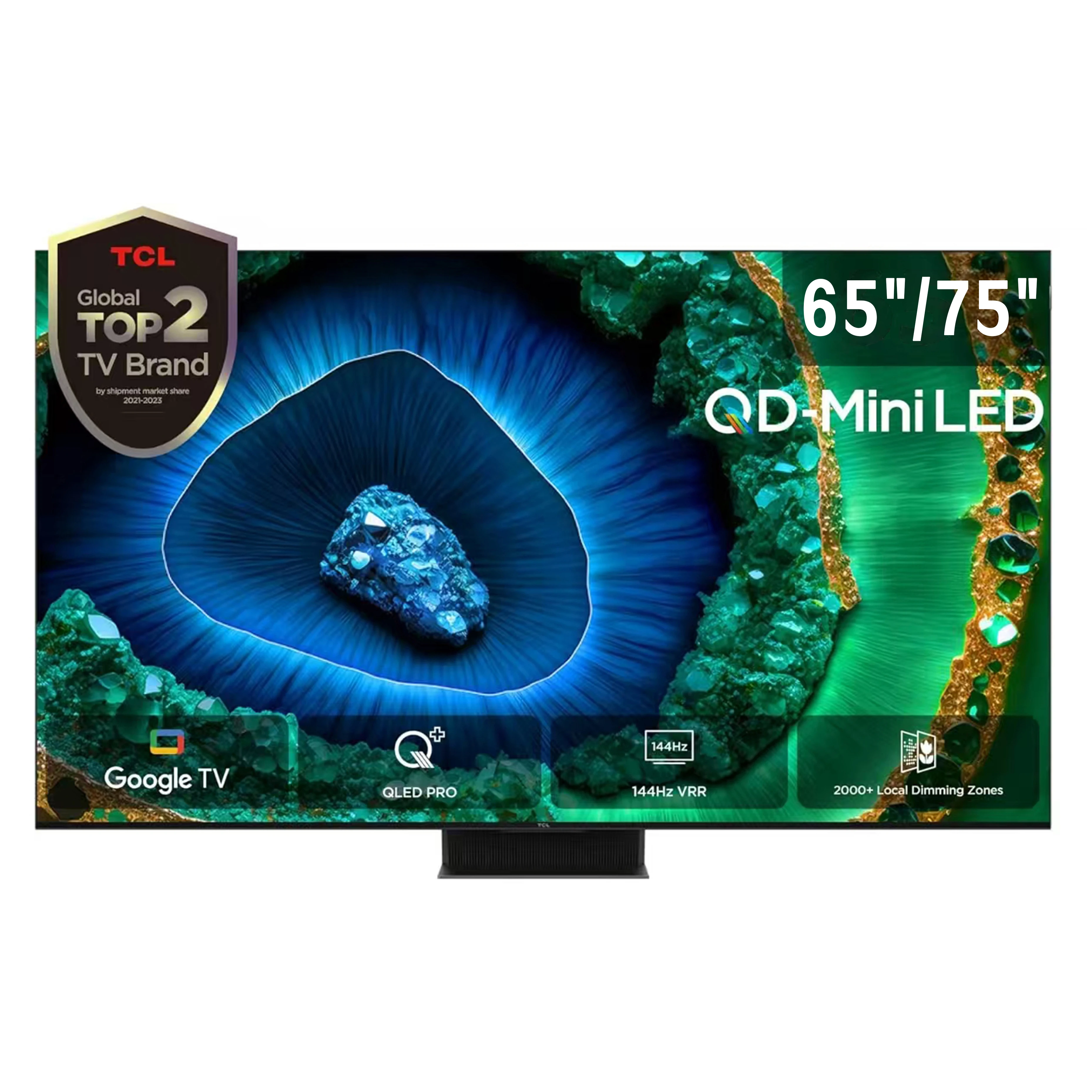 TCL C855 75 بوصة: تقييم شامل لشاشة LED بدقة 4K مع دعم 144Hz وميزة Game Master