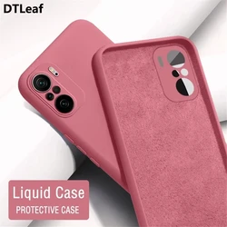 Custodia per telefono per Xiaomi Redmi Note 10 10S 9 9S 8T 8 Pro 10X 9A 9C K40 K30 custodia antiurto in Silicone liquido Mi Poco X3 F3 M3