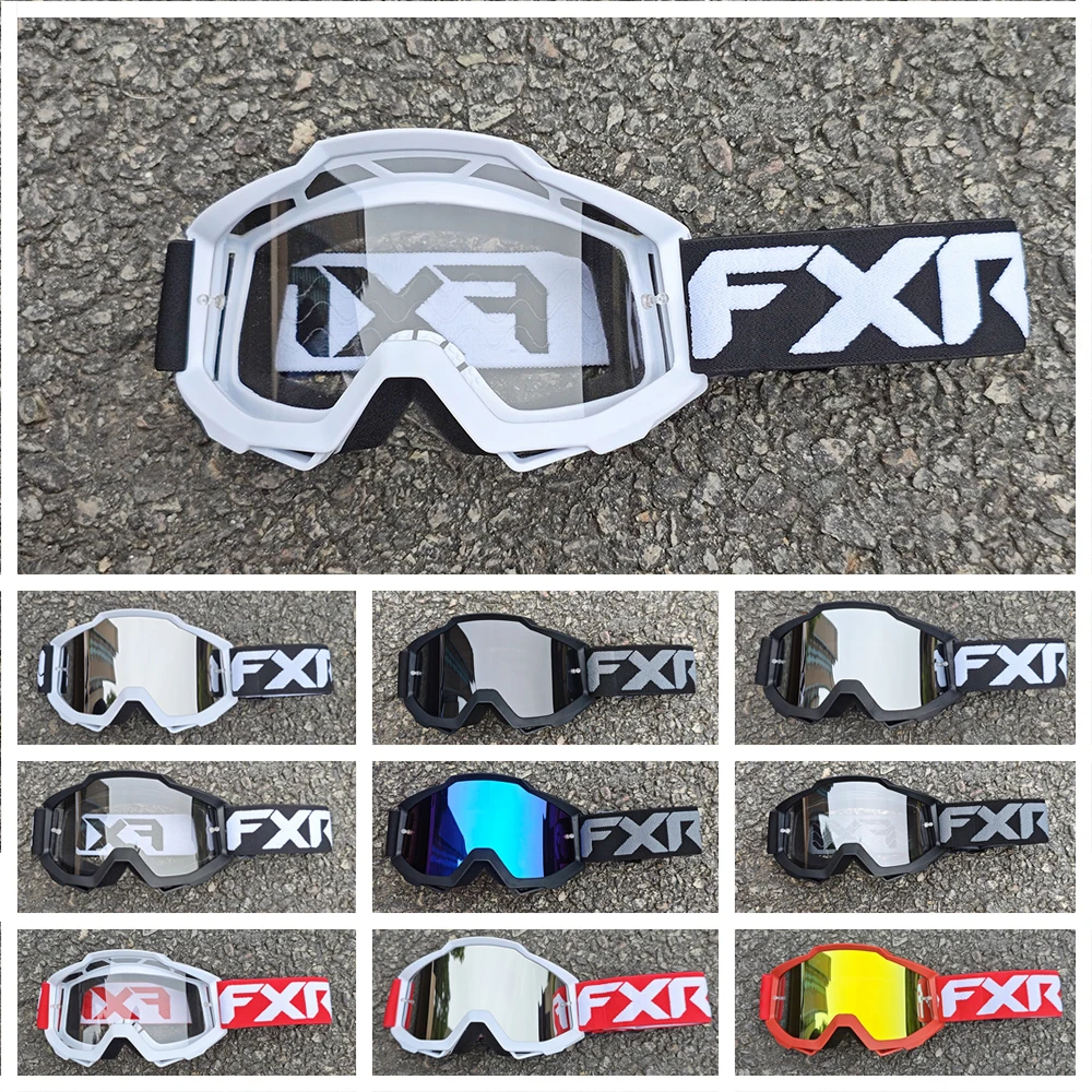 Off-road Goggles Motocross Glasses Men BMX MTB ATV Helmet Glasses Windproof Protection Skiing Cycling Racing Goggles Breathable