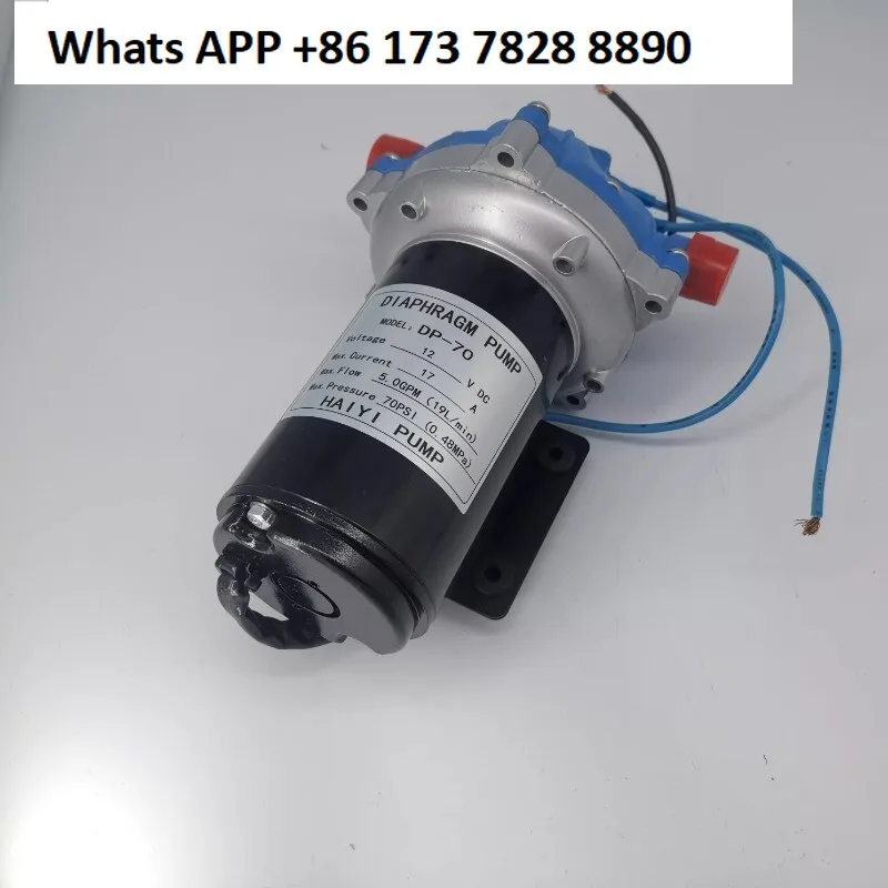 

DP70 Electric diaphragm pump 24v12v220V self-priming automatic pumping hydraulic pump -