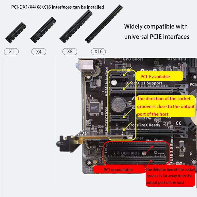 Carte d'alimentation d'ordinateur à distance Tuya, commutateur de contrôle longue portée, adaptateur de gestion à distance, démarrage chronométré, jeu, carte PCI-E