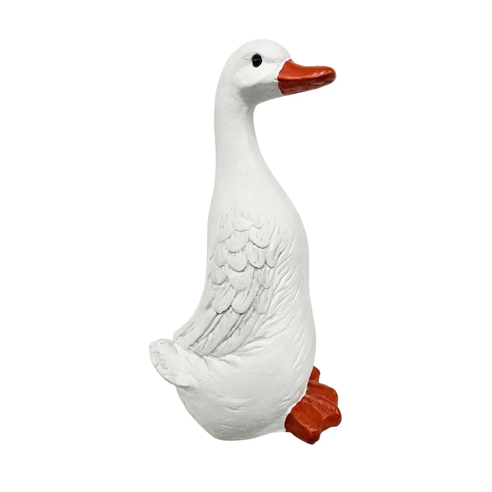 Garden Duck Statue, Collectible, Ornament, Animal Figurine, Outdoor Decor, Resin Sculpture for Garden, Lawn, Patio, Balcony