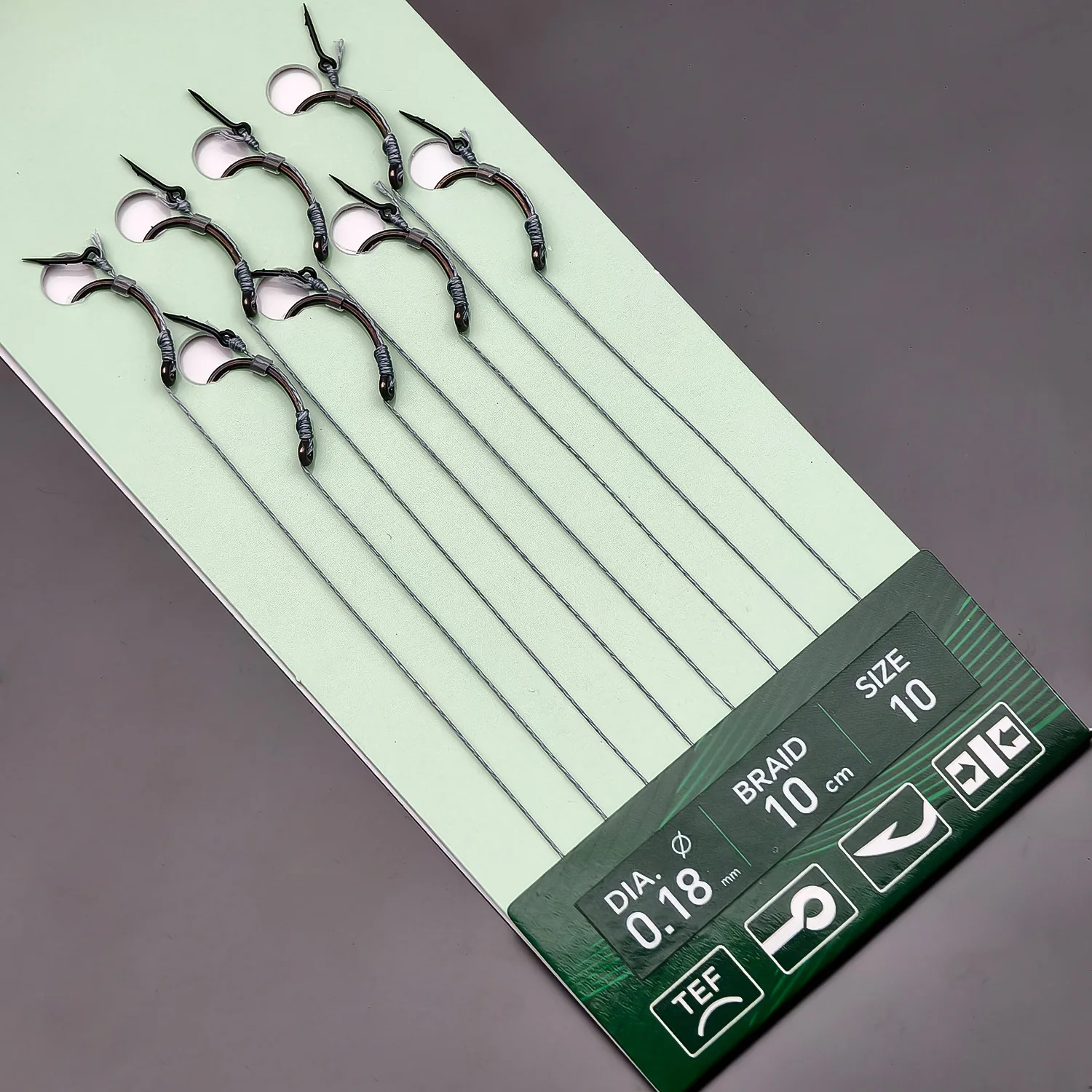 8-delige Method Feeder Carp Rigs Set - Handgemaakte vistuig en uitrusting, angelzubehör, karpfenangeln