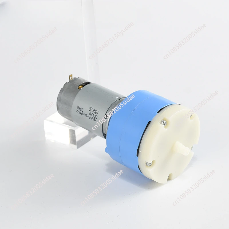 DC24V mute 60APM air pump negative pressure 80Kpa 17L/min device fish tank aeration pump