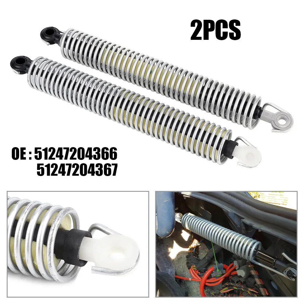 Rear Left & Right Trunk Boot Lid Tension Return Shock Spring for BMW 5 Series F10 51247204367 51247204366