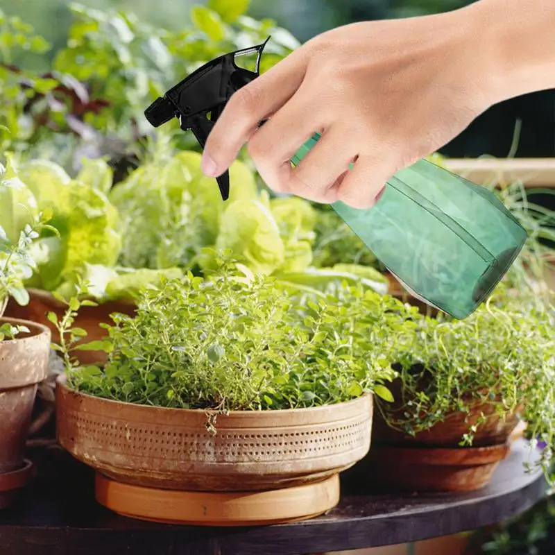 زجاجات رذاذ فارغة زجاجة رذاذ لسقي الزهور دليل الضغط مسقاة فارغة زجاجات رذاذ التنظيف للتنظيف