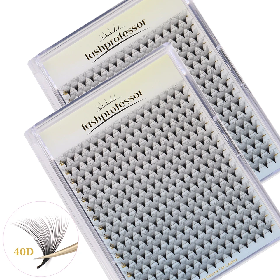 

Lashprofessor XL Tray Premade Volume Fans Eyelash Extension 3D-40D Individual Lashes Premade Russian Volume Fan Makeup Cilia