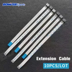 10PCS/lot  Touch screen extension cord  Flex Spacing Flat  Extension Line Cable Soft Wire 4 PIN 4 Wire  Extender