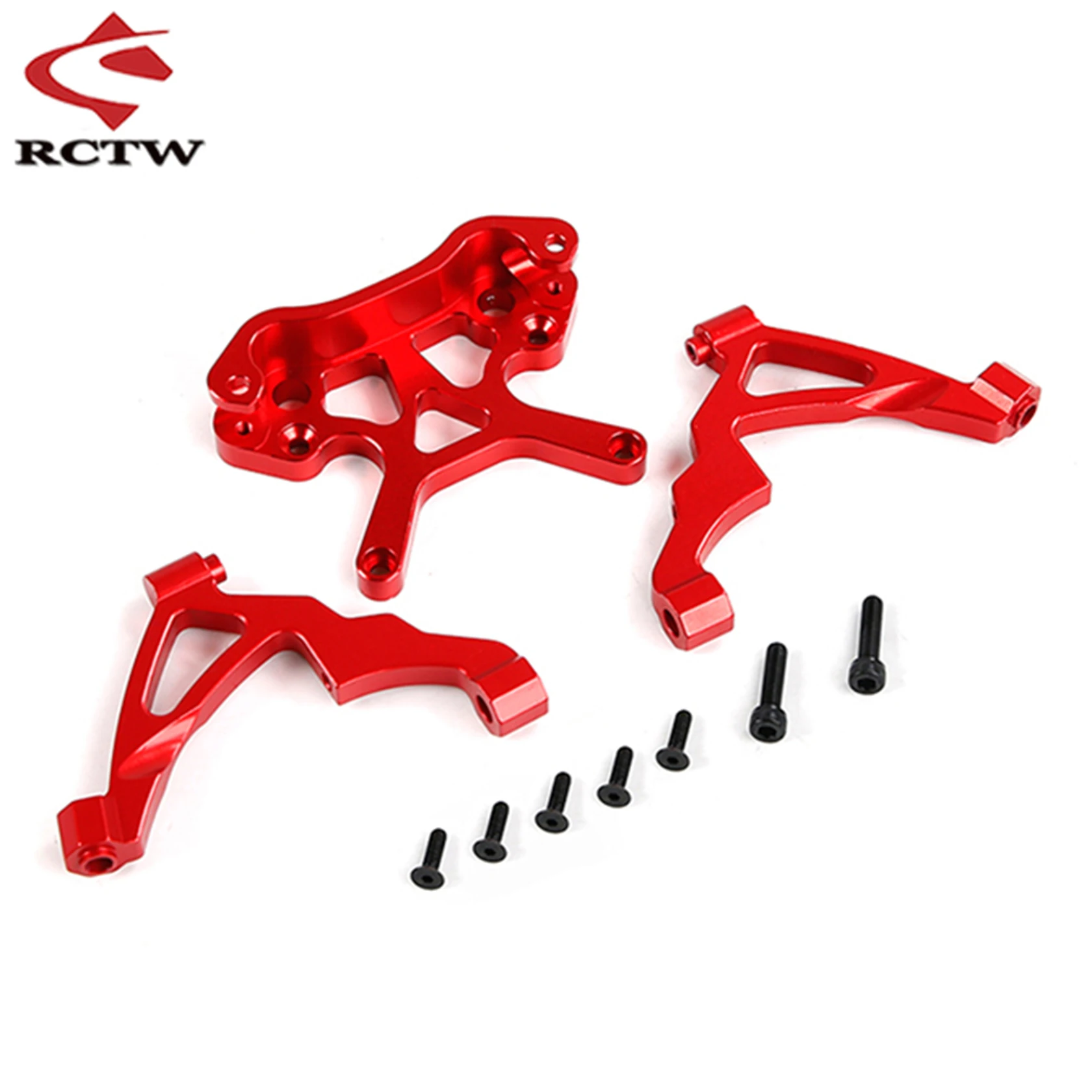 Zestaw CNC Metalowych Tylnych lub Przednich Ścianek lub Wsporników Amortyzatorów do Samochodów RC 1/5 HPI ROFUN BAHA ROVAN KM BAJA 5B 5T 5SC Części Tuningowe do Ciężarówek