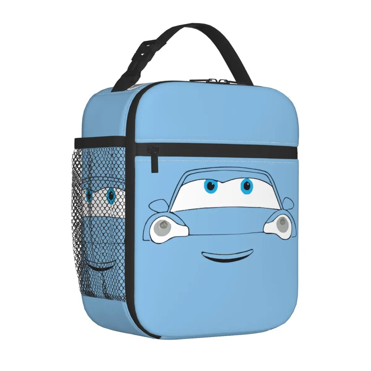 Sally Cars Lightning Mcqueen Insulated Lunch Bag Thermal Meal Container Large Tote Lunch Box Men Women School Picnic