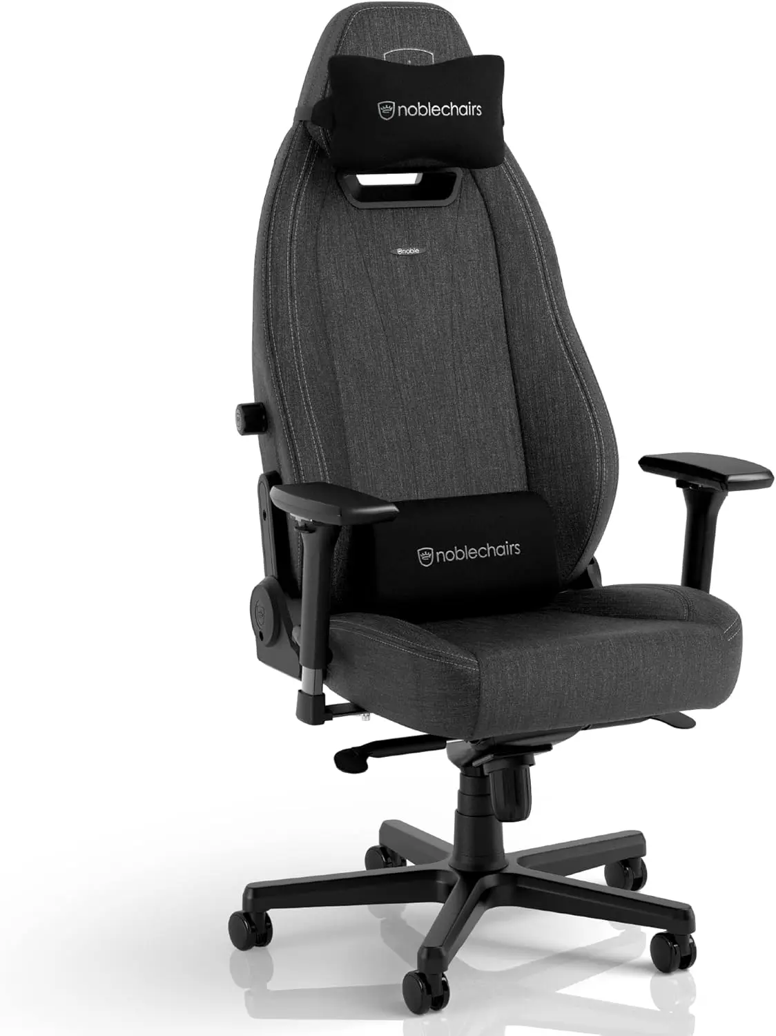 Ergonomic Gaming Chair, Office Chair with Lumbar Support, Fabric, Anthracite Edition