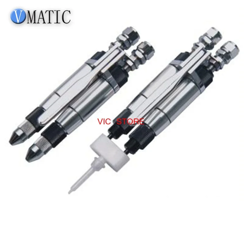 

Free Shipping AB Component Epoxy Dispensing Valve Pneumatic Glue Dispensing Valve Manual Valve AB Two Liquid Dispensing Valve